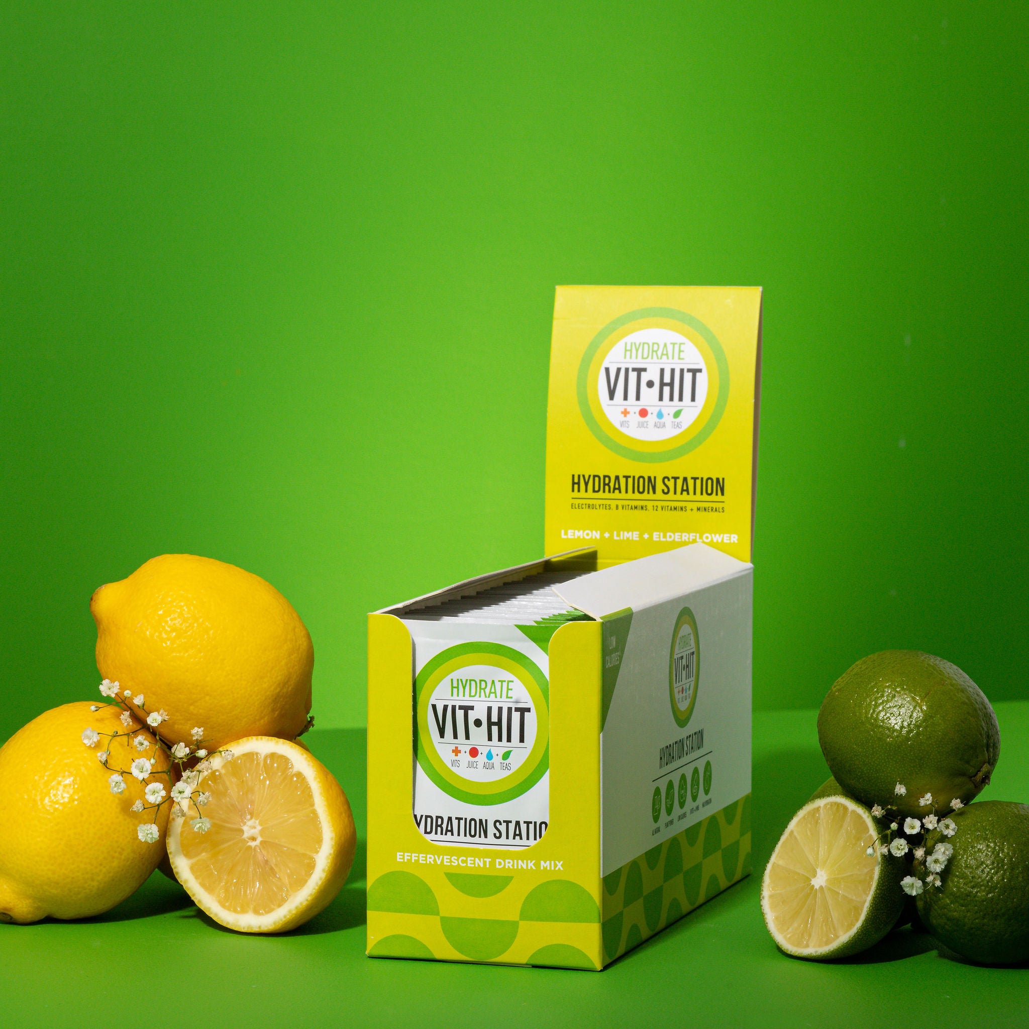 VITHIT XL Hydration Station - Lemon, Lime & Elderflower