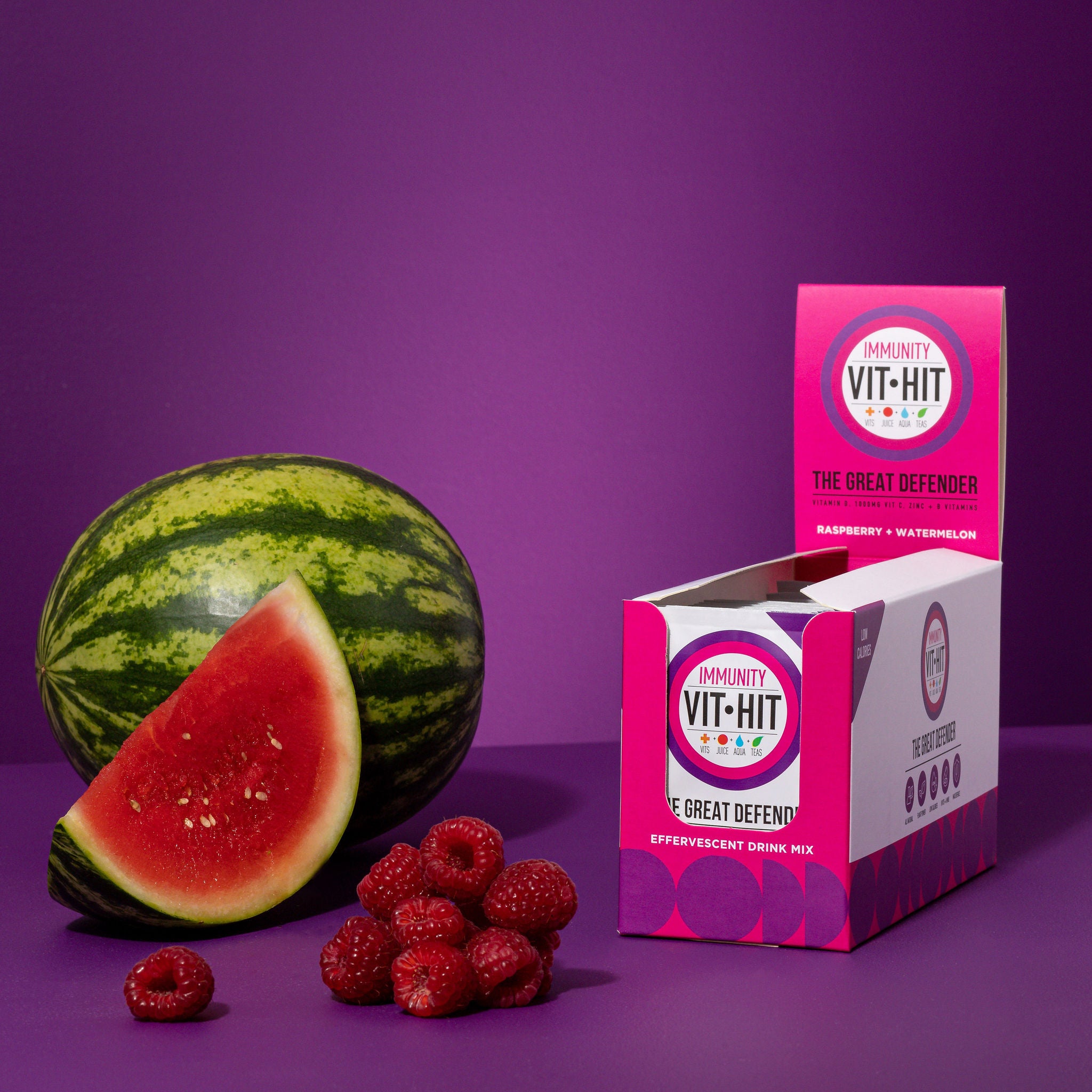 VITHIT XL Great Defender - Raspberry & Watermelon