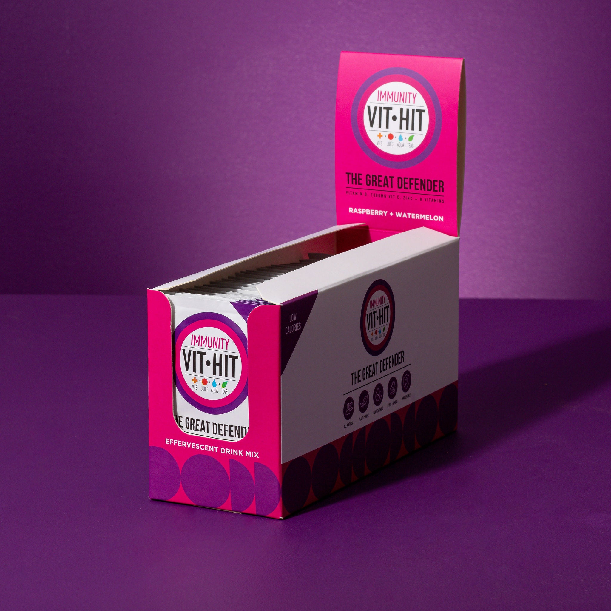 VITHIT XL Great Defender - Raspberry & Watermelon