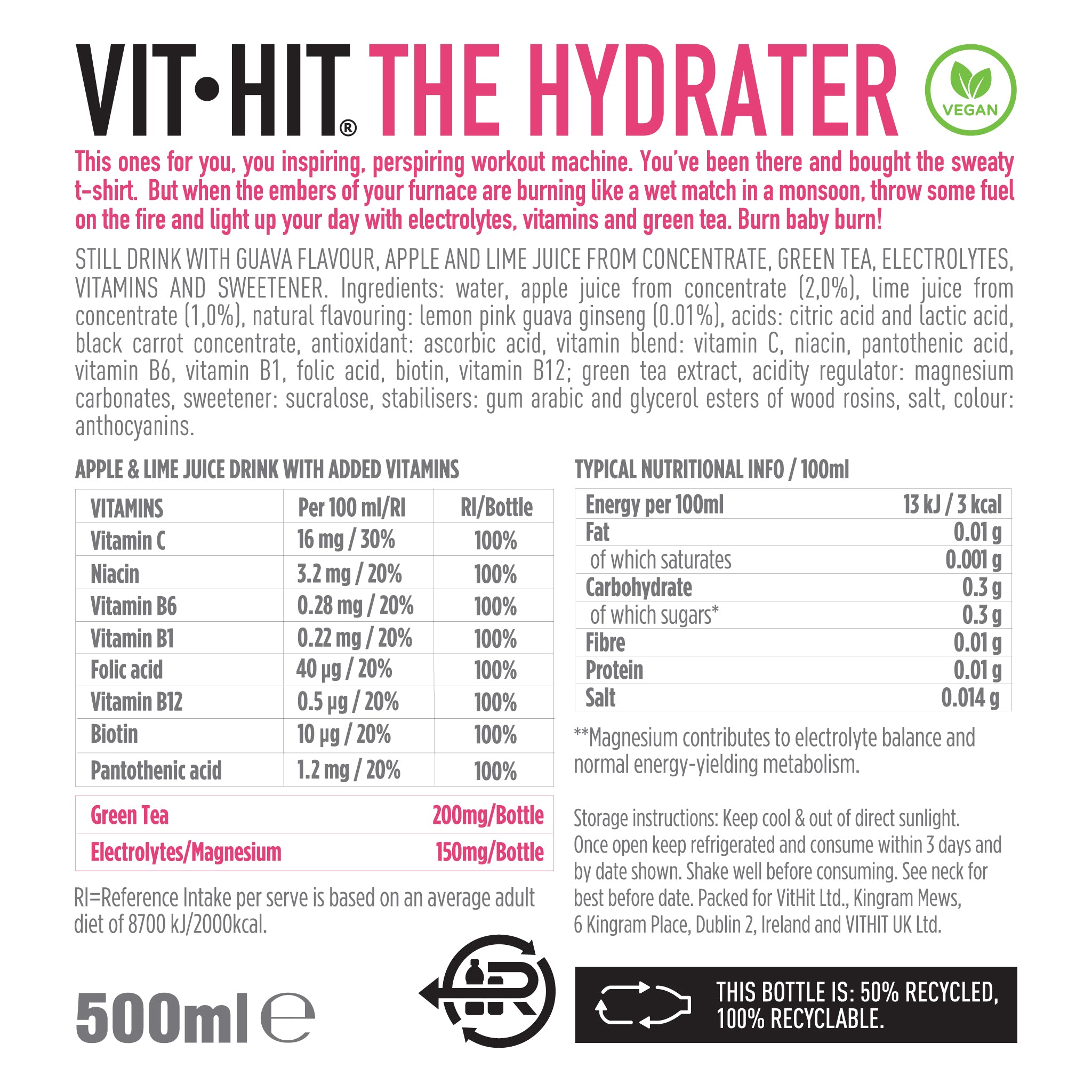 VITHIT HYDRATER - Guava and Lime
