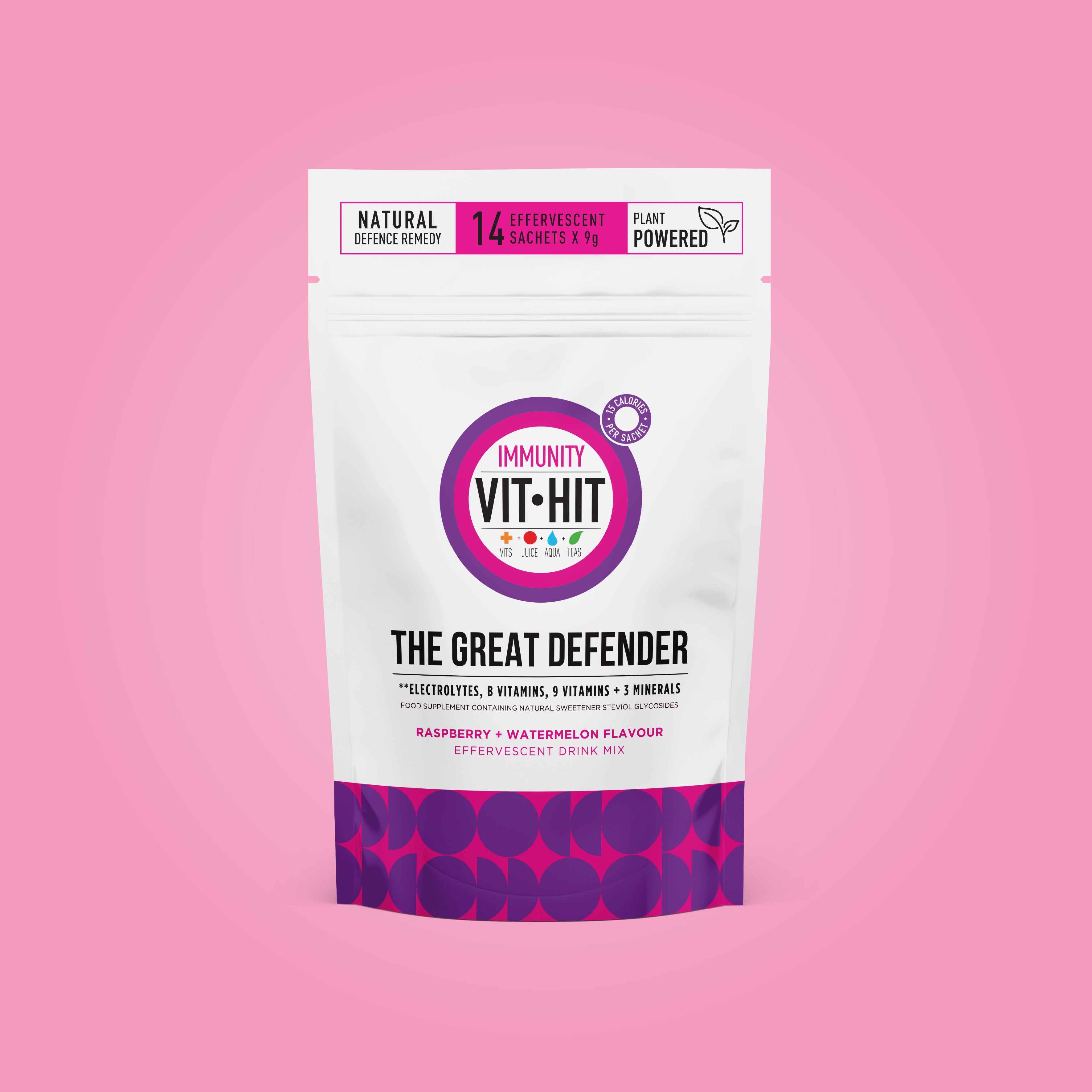 VITHIT THE GREAT DEFENDER - Raspberry & Watermelon