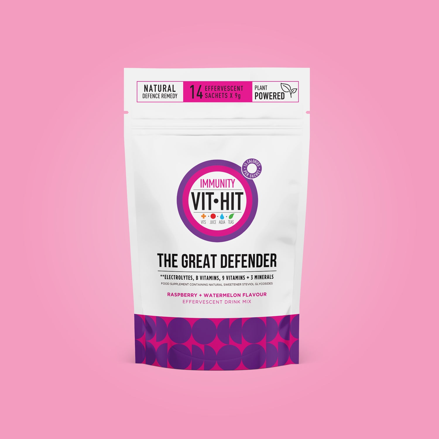 VITHIT THE GREAT DEFENDER - Raspberry &amp; Watermelon